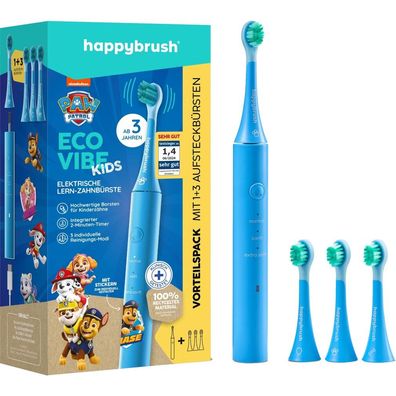 Happy Brush Eco Vibe Kids Paw Patrol + 3 Refills