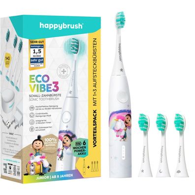 Happy Brush Eco Vibe Kids Agnes + 3 Refills