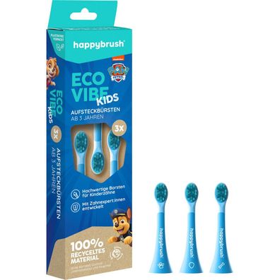 Happy Brush Eco Vibe Kids Aufsteckbürsten Paw Patrol