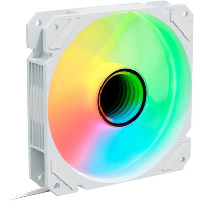 Sharkoon Sharkoon Lüfter 120 * 120 * 25 SHARK Mirror PWM RGB weiß