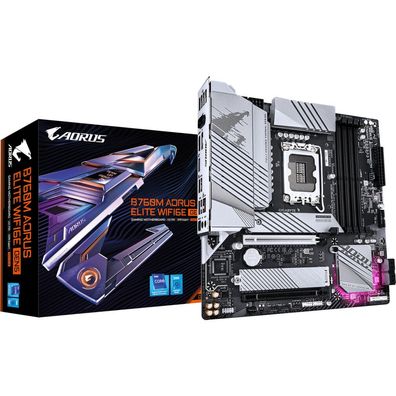 Gigabyte B760M Aorus Elite WiFi6E Gen5 (B760, 1700, ATX, DR5