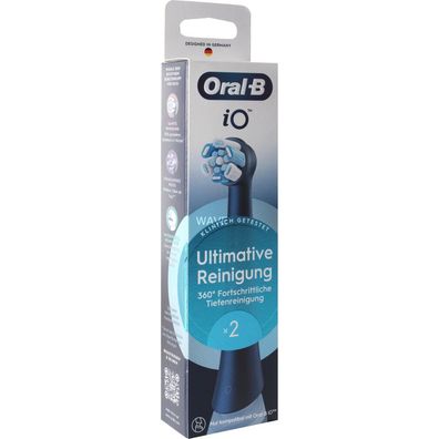 2 Oral-B iO Ultimative Reinigung Zahnbürstenaufsätze