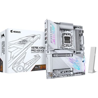 Gigabyte X870E AORUS PRO X ICE, (X870, M5, TX, DR5)
