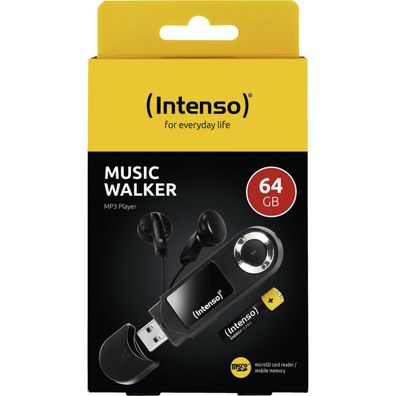 Intenso MP3 Player Music Walker 64GB Black