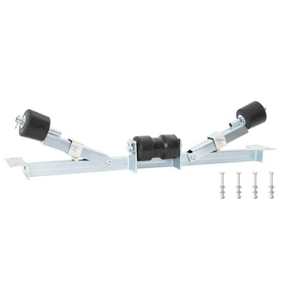 vidaXL Bootstrailer-Unterstützung 90,5 x 12 x 32 cm Verzinkter Stahl