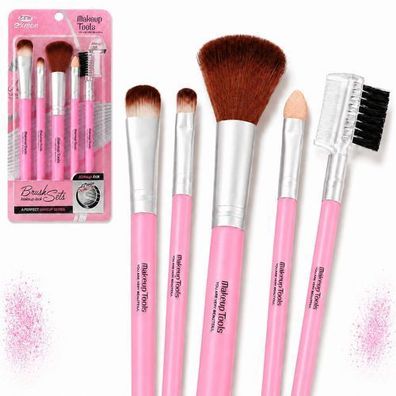 Kosmetische Make-up-Pinsel: 5-teiliges Set für professionelles Make-up