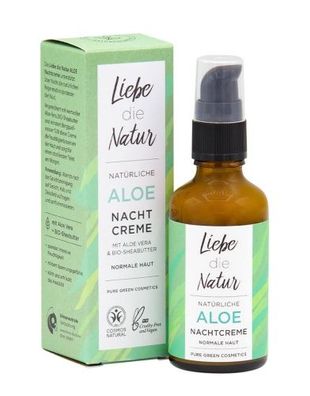 Nachtcreme Aloe (50 ml) - Liebe die Natur