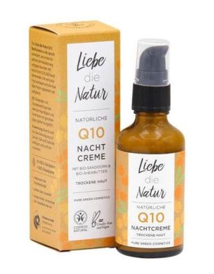 Q10 Nachtcreme (50 ml) - Liebe die Natur