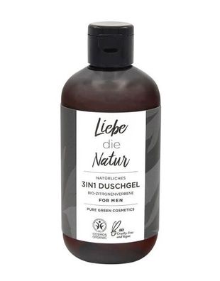 3in1 Männer Duschgel (250 ml) - Liebe die Natur