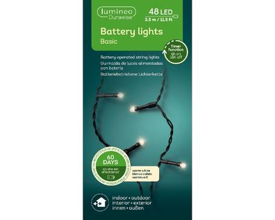 LED Durawise Basic-Beleuchtung L.350cm schwarz/warmes weiß