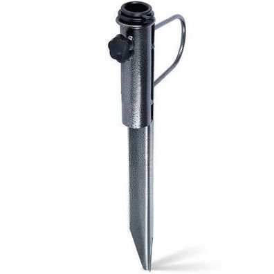 Metallener Gartenschirmständer, 42,5 cm, zum Einschrauben