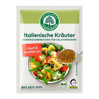 3x Lebensbaum Salatdressing Italienische Kräuter 3x5g