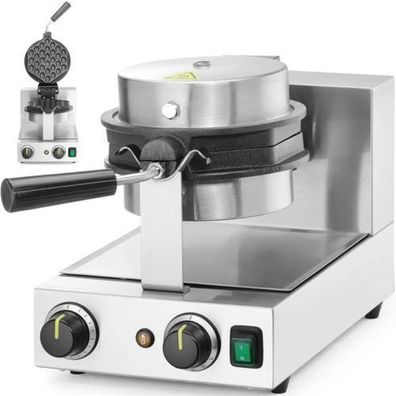 Rotationswaffeleisen für Bubble Waffles, Durchmesser 170 mm, 1500 W