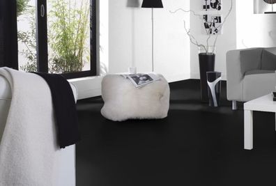 PVC Bodenbelag uni schwarz 200 cm Breite verschiedene Größen qm = 14,95 €