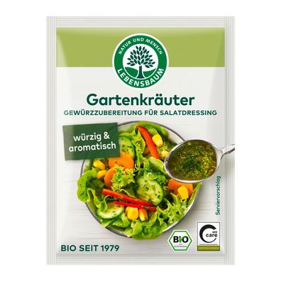 Lebensbaum Salatdressing Garten-Kräuter 3x5g