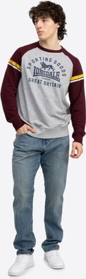 Lonsdale Bregis Rundhals Sweatshirt Normale Passform