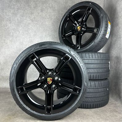 Sommerräder Porsche Taycan J1-2 21" Original Mission E Felgen 9J1073663KB Neu