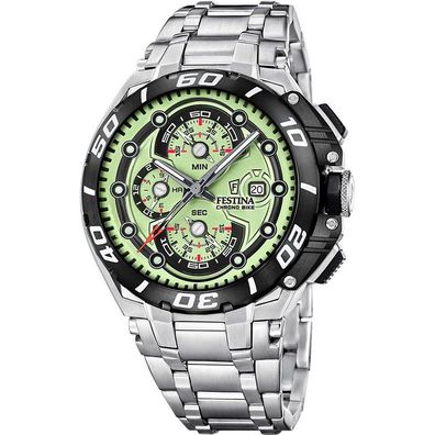 Chronograph - Quarz - Festina Chrono Bike - grün