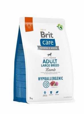 Brit Care Hypoallergenic Adult Large Lamb 3kg - Trockenfutter für große Hunde