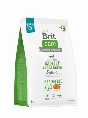 Brit Care Grain-Free Adult Large Breed Lachs & Kartoffel 3kg - Hundefutter