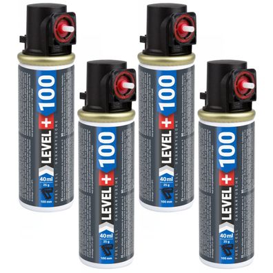 Gaskartusche 100mm, 40ml Ersatzgas für Nagler 4 St. Fuel Cell L+100