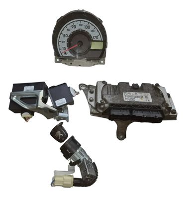 Original Citroën C1 Bj. 2006 Motorsteuergerät 89661-0H160, osch 0261S06144