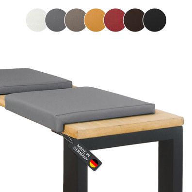 Lycce Klemmkissen Sitzkissen mit 1 Leiste, Kunstleder versch. Farben