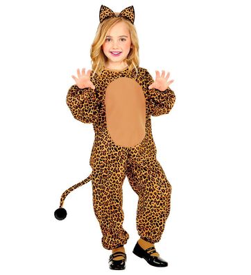 Kinderkostüm Leopard 2-tlg Widmann - Größe: 104