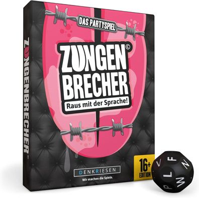 Denkriesen Zungenbrecher© – Raus mit der Sprache! | Partyspiel | Ab 16 Jahren | 3-8 S