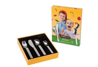 Puresigns Kinderbesteck 4-tlg. ONE mini poliert 2150400