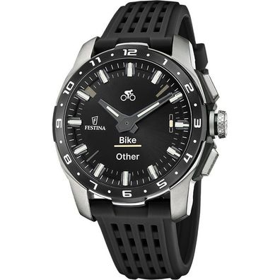 Smartwatch - Quarz - Connected Full D - black