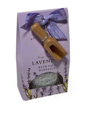 Badesalz 300g Lavendel Geschenkset mit Schaufel Raphael Rosalee