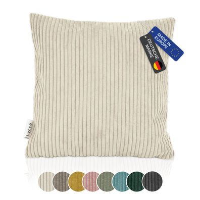Lycce Kissenbezug aus trendigem Cordstoff (40 x 40 cm)