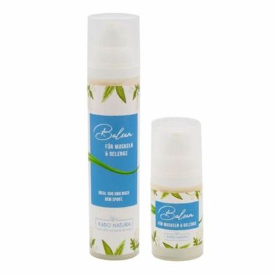Muskel- und Gelenkebalsam (30 ml, 100 ml) - Karo Natura