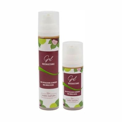 Rosskastanien Gel (50 ml / 100 ml) - Karo Natura