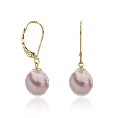 Luna Creation - 311.2060 - Luna-Pearls - Ohrhänger - Damen - 585 Gelbgold