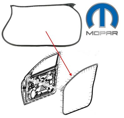 Türdichtung vorne links RAM 1500 Crew Cab (Gen.4) Mopar