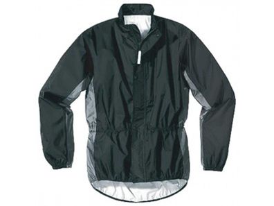 Regenjacke Rain Guard schwarz/dolomit wasserdicht Gr. L