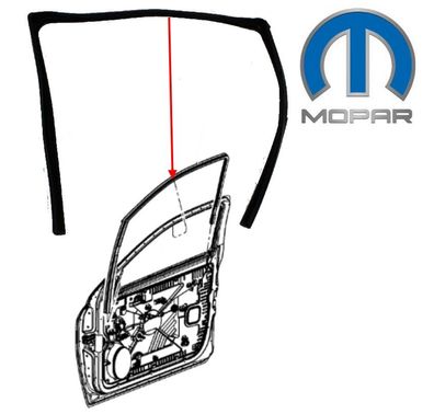 Fensterführungsdichtung vorne rechts RAM 1500 Crew Cab (Gen.4) Mopar