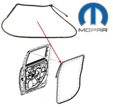 Türdichtung hinten rechts RAM 1500 Crew Cab (Gen.4) Mopar
