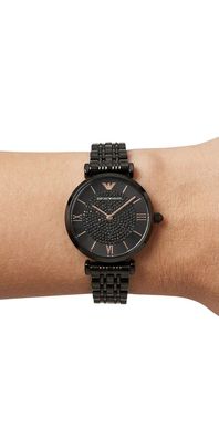 AR11245 Emporio Armani Gianni T-Bar Damenuhr Edelstahl