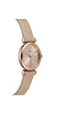 AR1687 Emporio Armani Gianni T-Bar Damenuhr Roségold