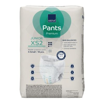 ABENA Pants Junior XS2 Premium 18 Stk 5-15 Jahre Inkontinenz Einweg Slip Kinder