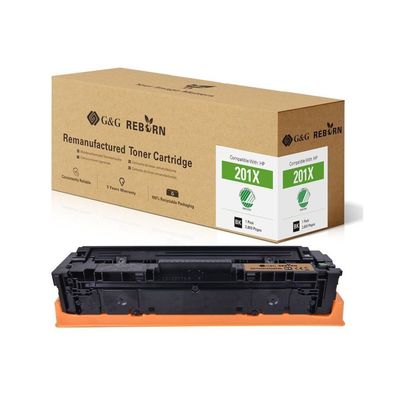 G&G Reborn-Toner kompatibel mit HP 201X, CF400X