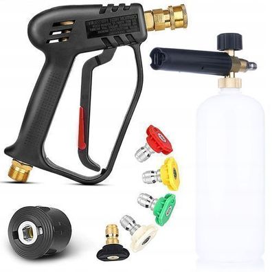 Rosfix Set Hochdruckpistole + Schaumsprüher 1L – Ersatz für Kärcher K2–K7