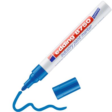 edding 8750 Industrie Lackmarker blau