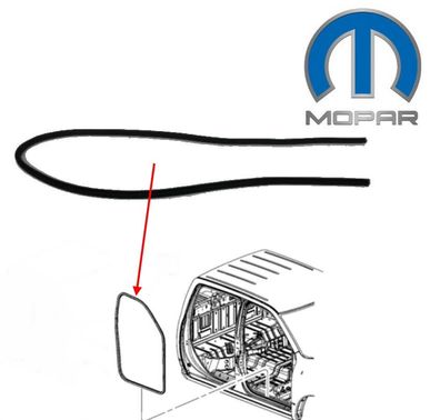 Türrahmendichtung hinten links RAM 1500 Crew Cab (Gen.4) Mopar
