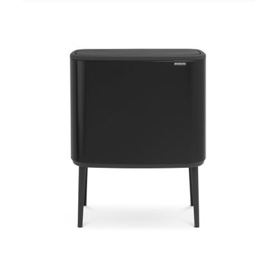 Brabantia Bo Touch Bin 36 L Abfalleimer Edelstahl Schwarz 315824