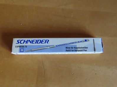 Ersatzminen Ersatzmine für Kugelschreiber blau Express 75m Schneider 10ST