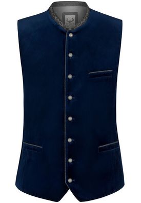 Trachtenweste Lorenzo indigo